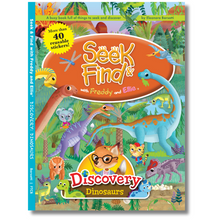 Load image into Gallery viewer, Seek & Find with Freddy and Ellie® Discovery - Dinosaurs
