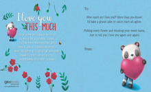 Load image into Gallery viewer, I Love You This Much