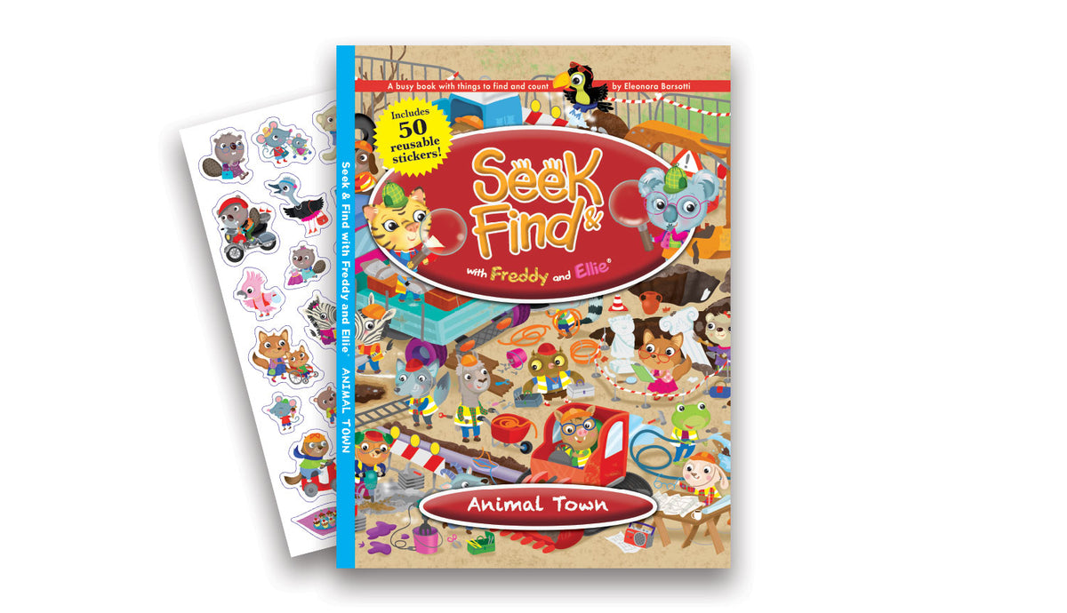 Seek & Find with Freddy and Ellie® - Animal Town – Frederic Thomas