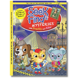 Seek & Find Mysteries® with Freddy and Ellie - The Case of the Missing Mona Lisa