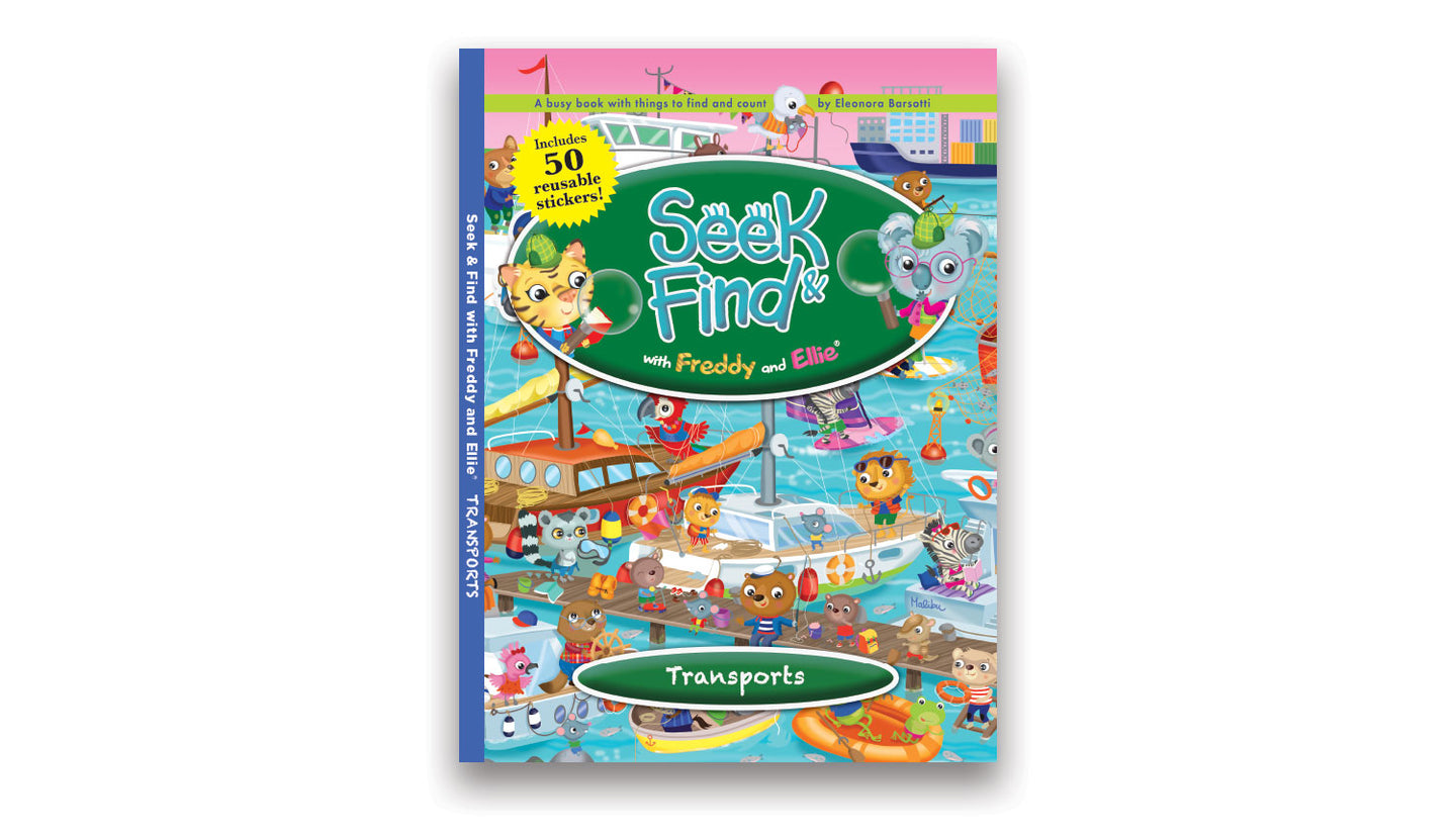 Seek & Find with Freddy and Ellie® - Transports