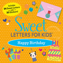 Load image into Gallery viewer, Sweet Letters for Kids™ Happy Birthday
